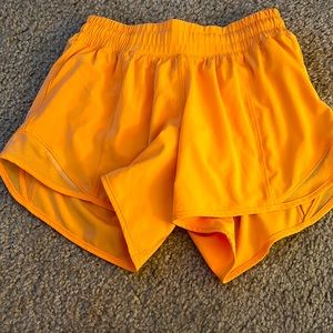 Orange hotty hot shorts size 2